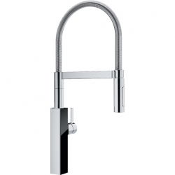 Bateria Franke Crystal Semi-Pro czarne szkło 115.0474.627